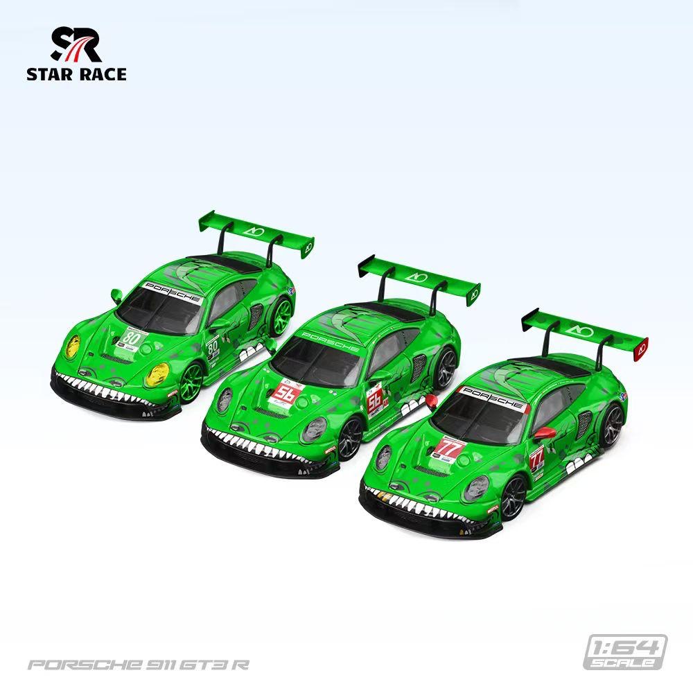 StarRace 1:64 / Full 3 Set Porsche 911 Tyrannosaurus Rexy