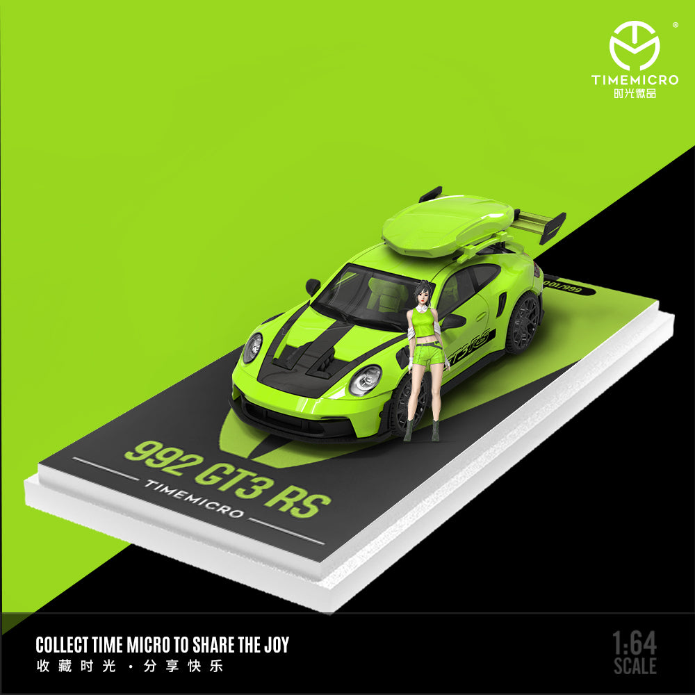 PRE ORDER TimeMicro - Porsche 992 GT3RS Edición Bote con Figura