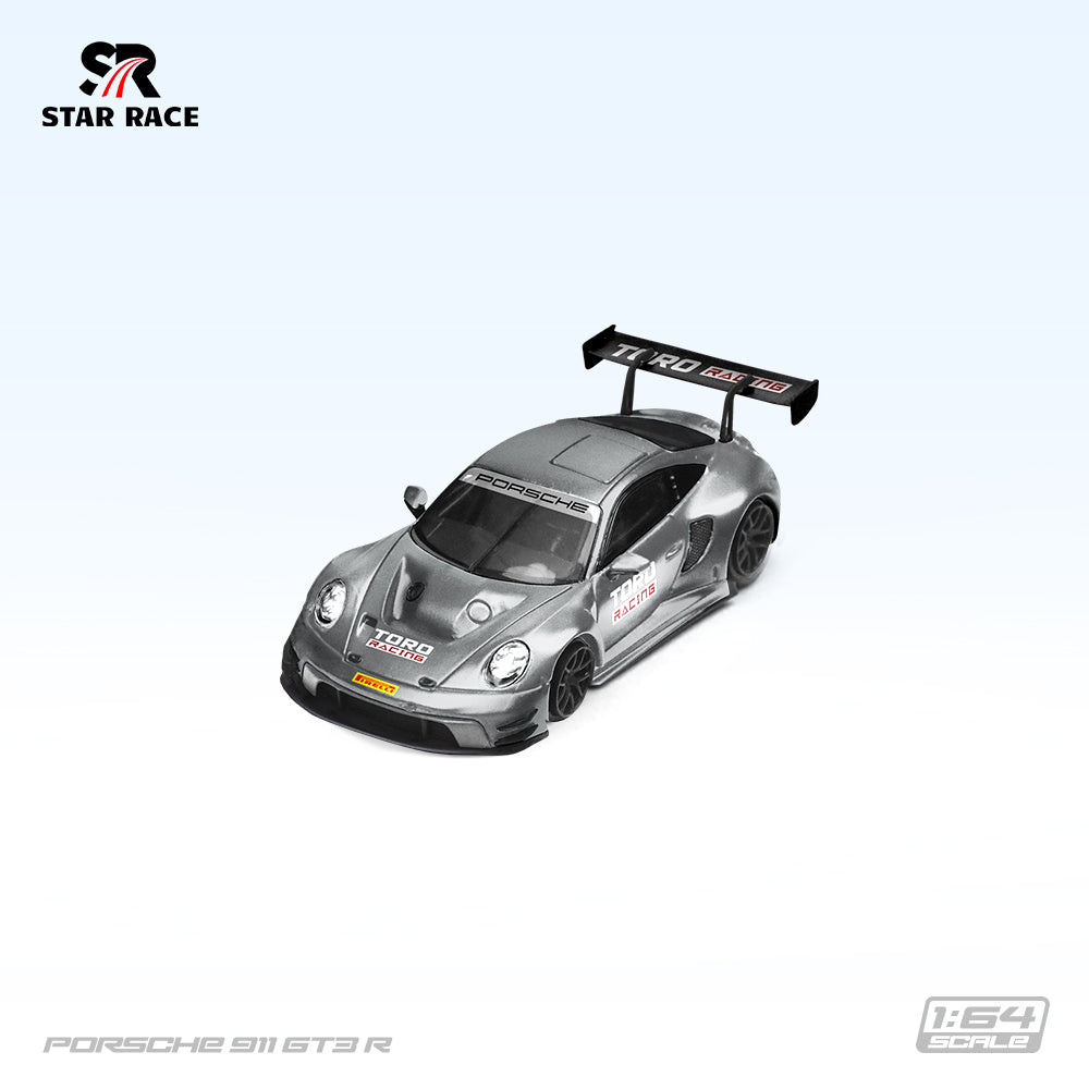 StarRace 1:64 / Porsche 911 GT3 R Matte Plateado Racing