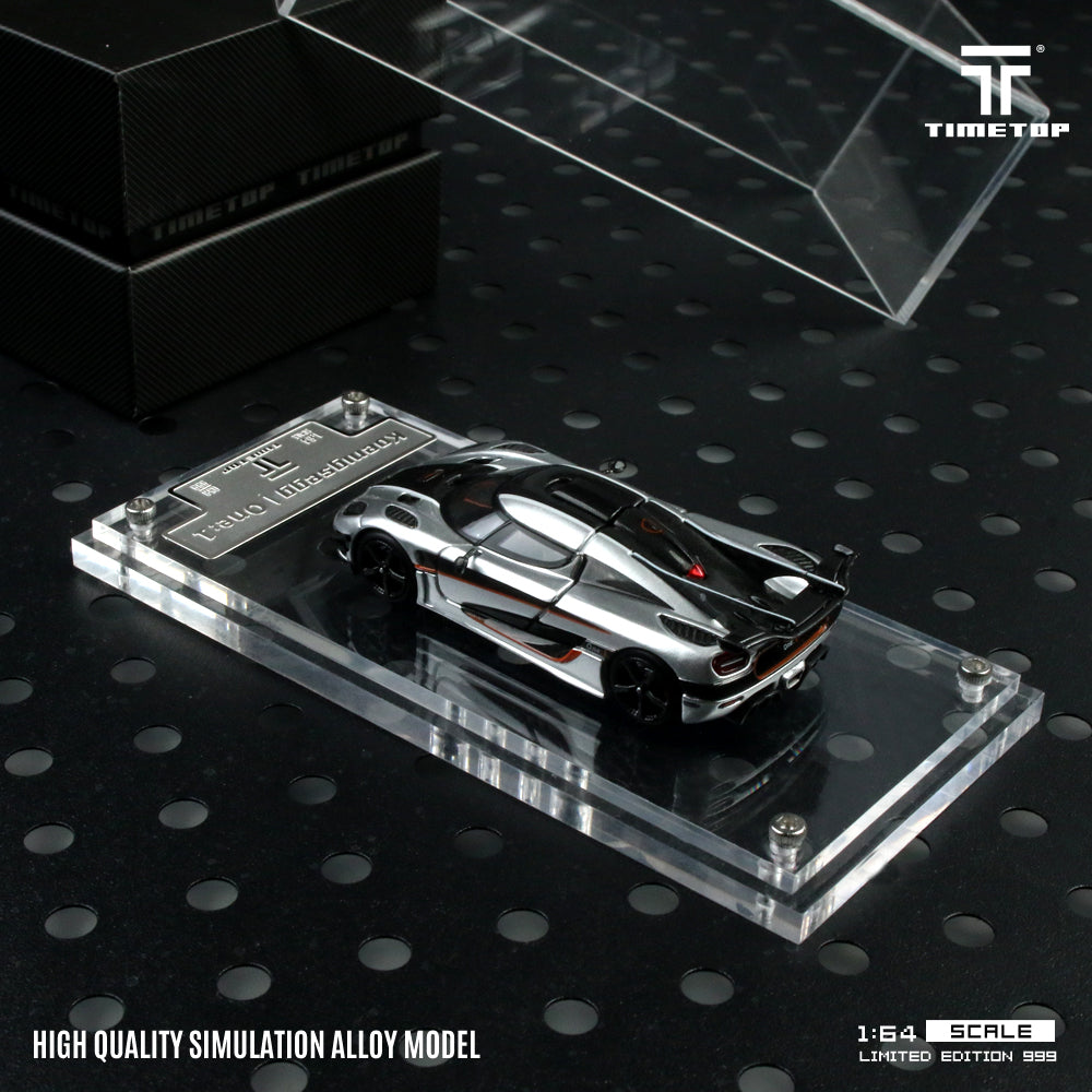 TimeTop 1:64 / Koenigsegg One:1 Cromado