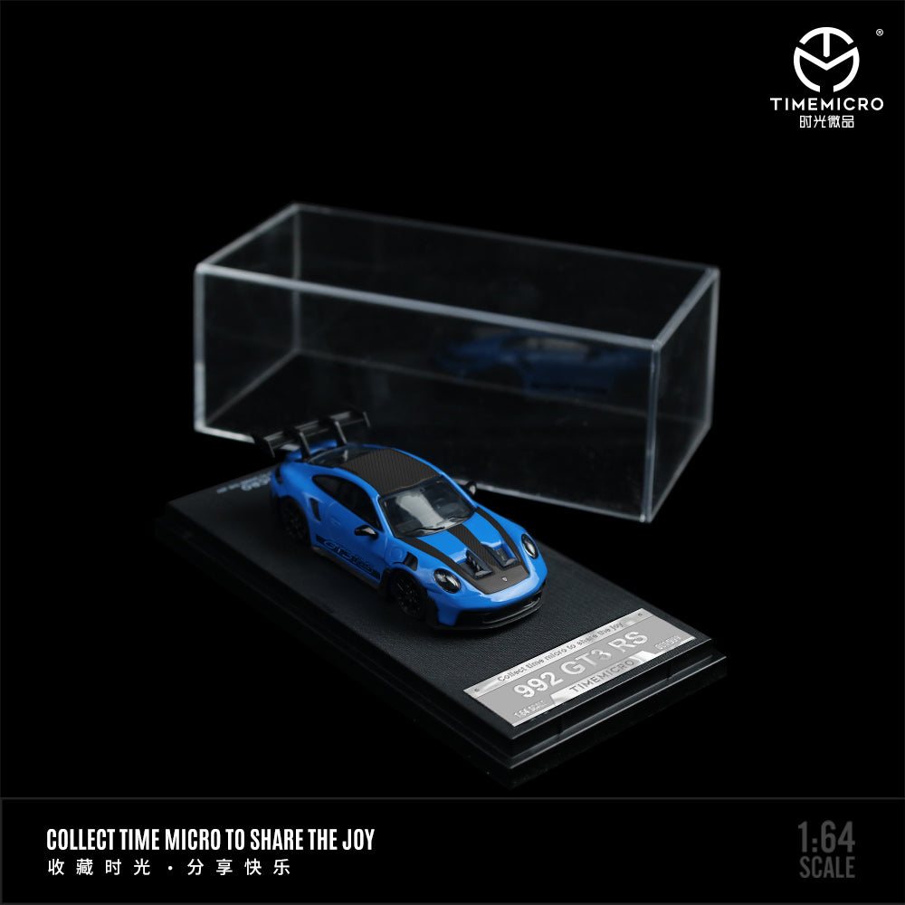 PRE ORDER TimeMicro 1:64 / Porsche 992 GT3 RS Star Blue Regular