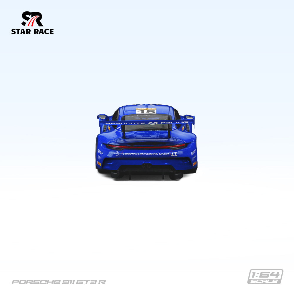 PRE ORDER StarRace 1:64 / Porsche 911 GT3 R Azul No. 15 Racing