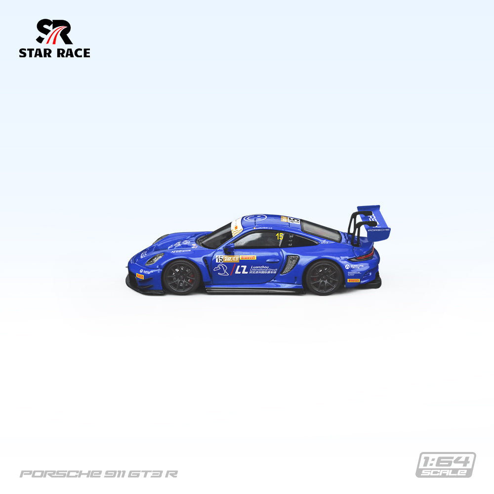 PRE ORDER StarRace 1:64 / Porsche 911 GT3 R Azul No. 15 Racing