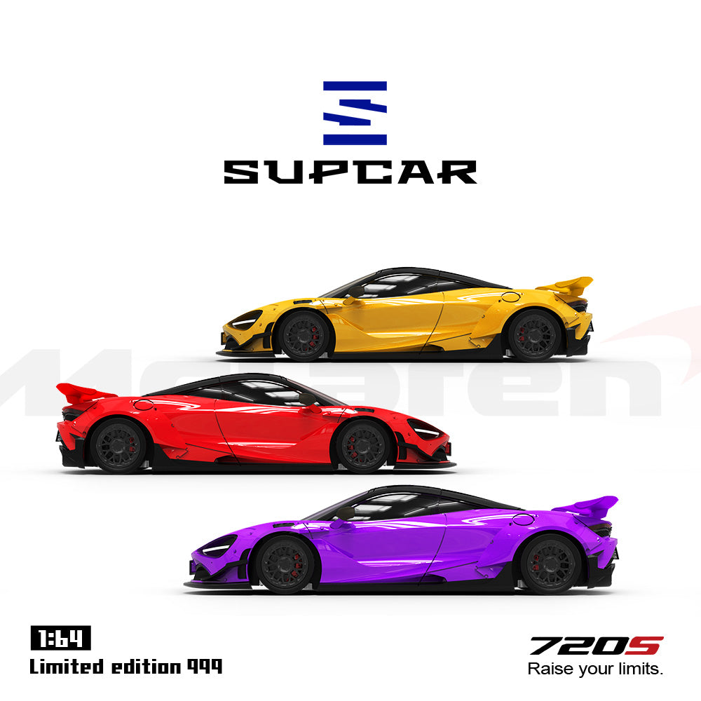 PRE ORDER SupCar 1:64 / McLaren 720S Amarillo