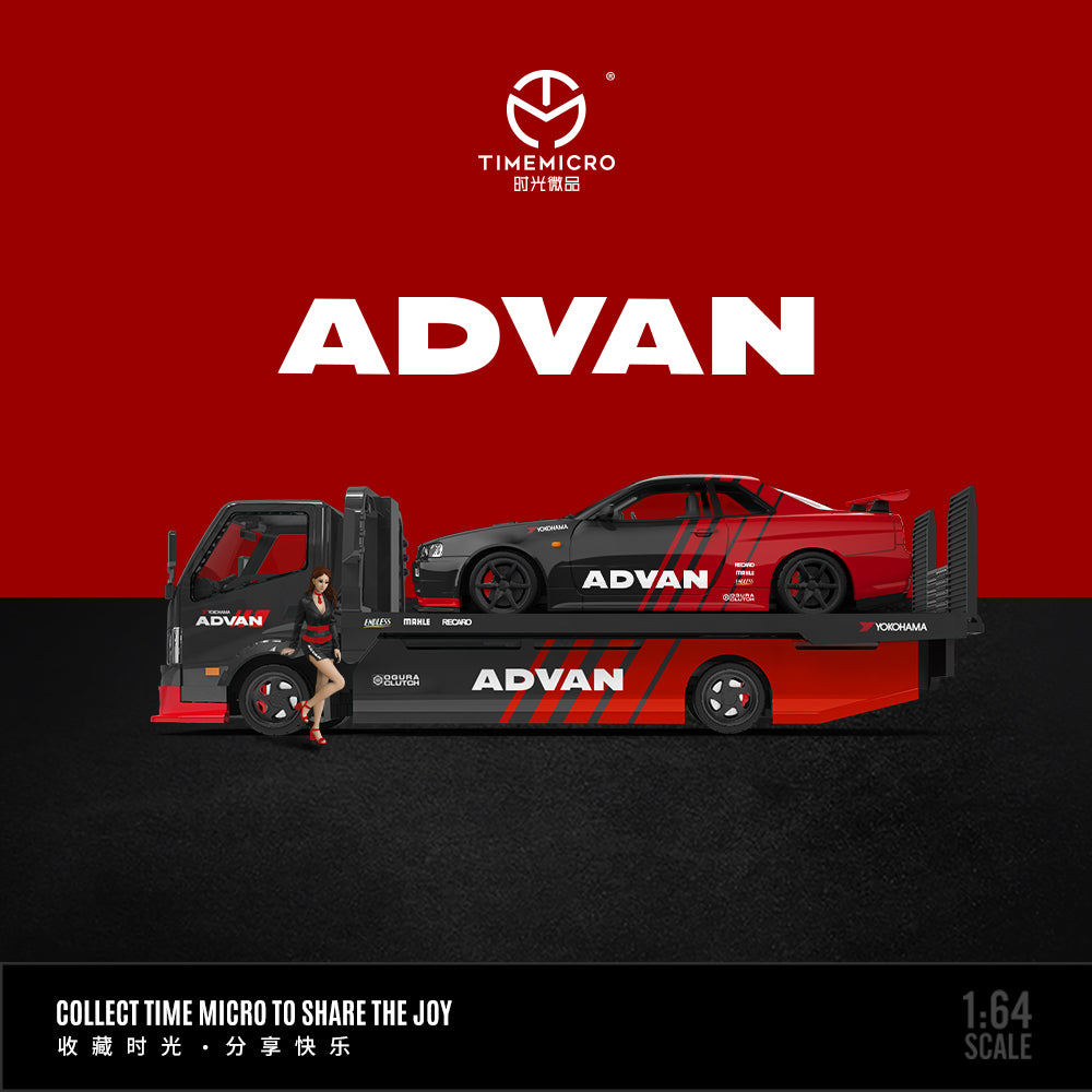 PRE ORDER TimeMicro 1:64 / Full Set ADVAN Livery