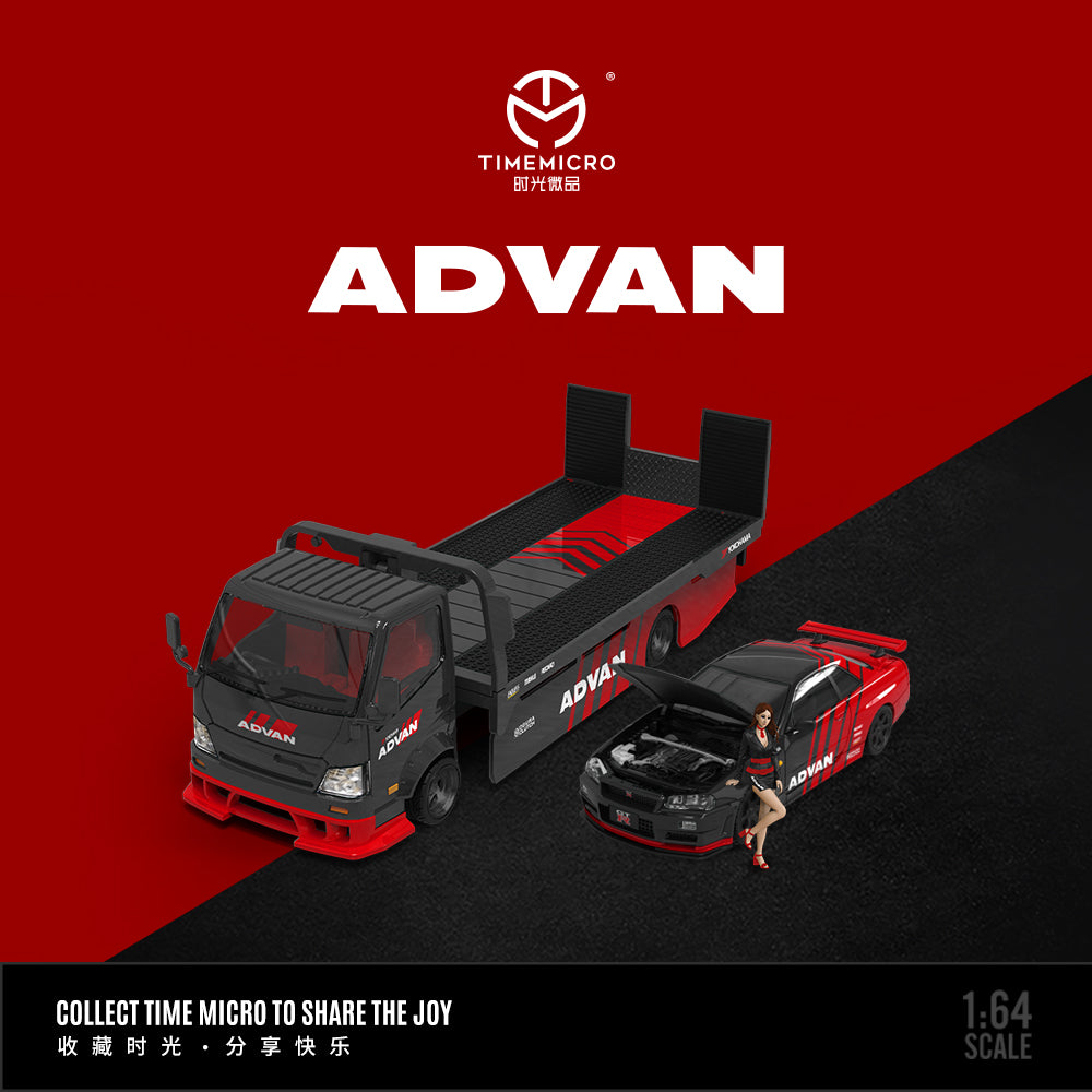 PRE ORDER TimeMicro 1:64 / Full Set ADVAN Livery