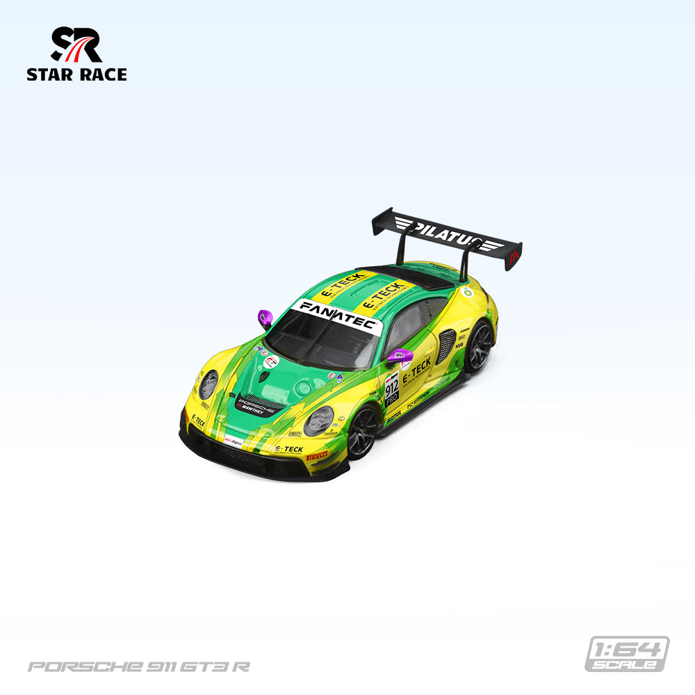 PRE ORDER StarRace 1:64 / Porsche 911 GT3 R Racing #912