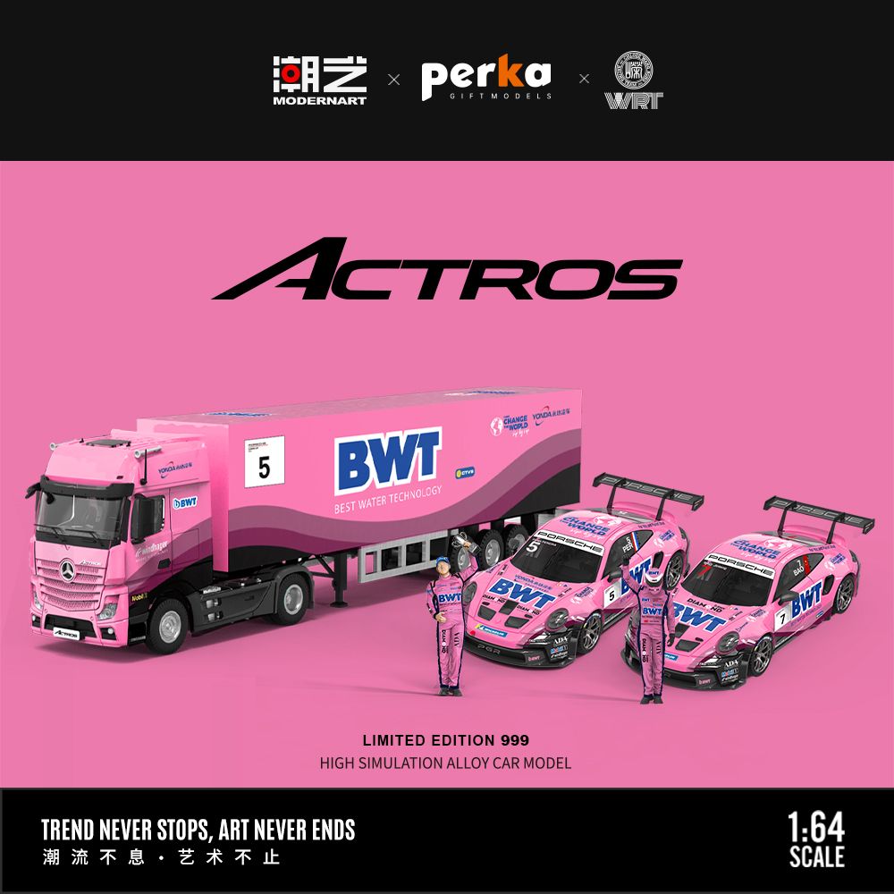 PRE ORDER ModernArt & YondaMotors 1:64 / BWT Racing Full Set