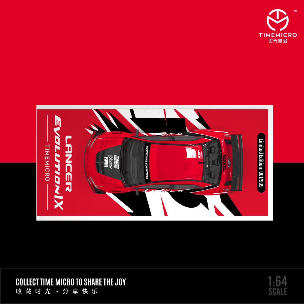 PRE ORDER TimeMicro 1:64 / Mitsubishi Lancer EVO IX de Rápidos y Furiosos Regular