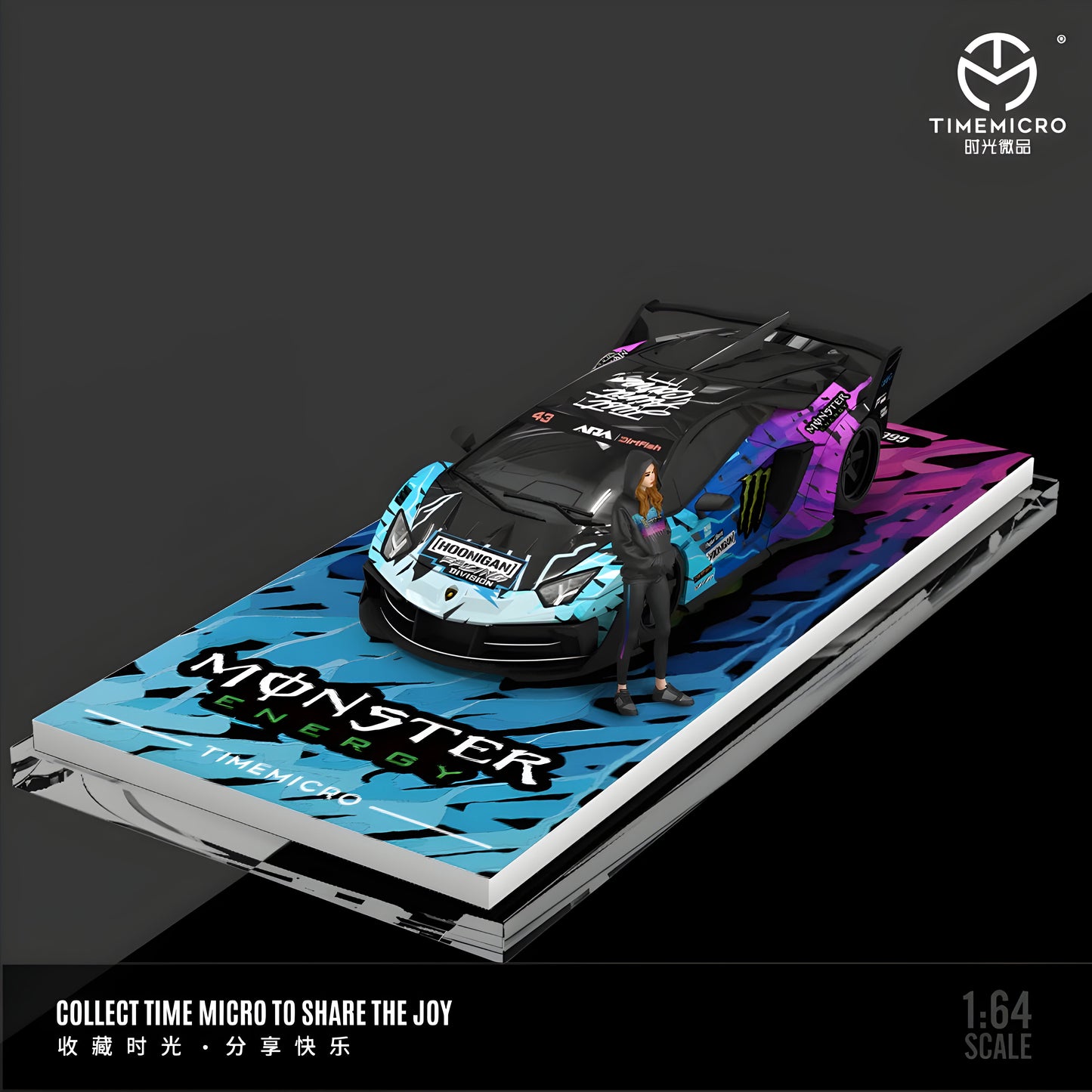 TimeMicro 1:64 / Lamborghini GTEVO Monster Exclusive