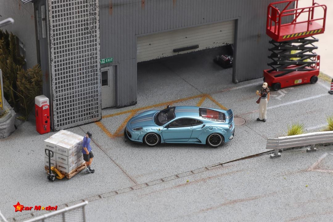 PRE ORDER StarModel 1:64 / Ferrari F430 Coupe Celeste