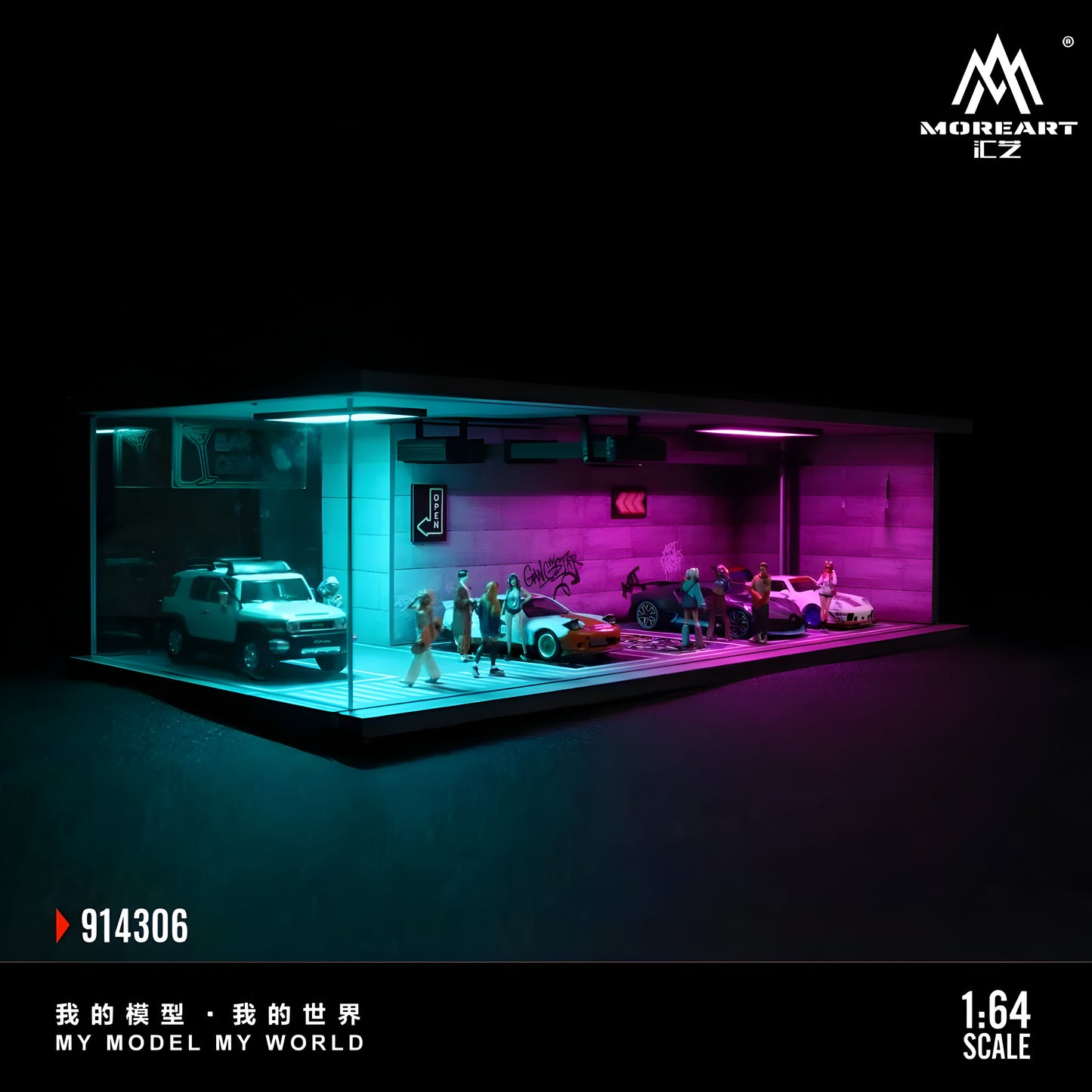 MoreArt 1:64 / Diorama de Cyberpunk 04