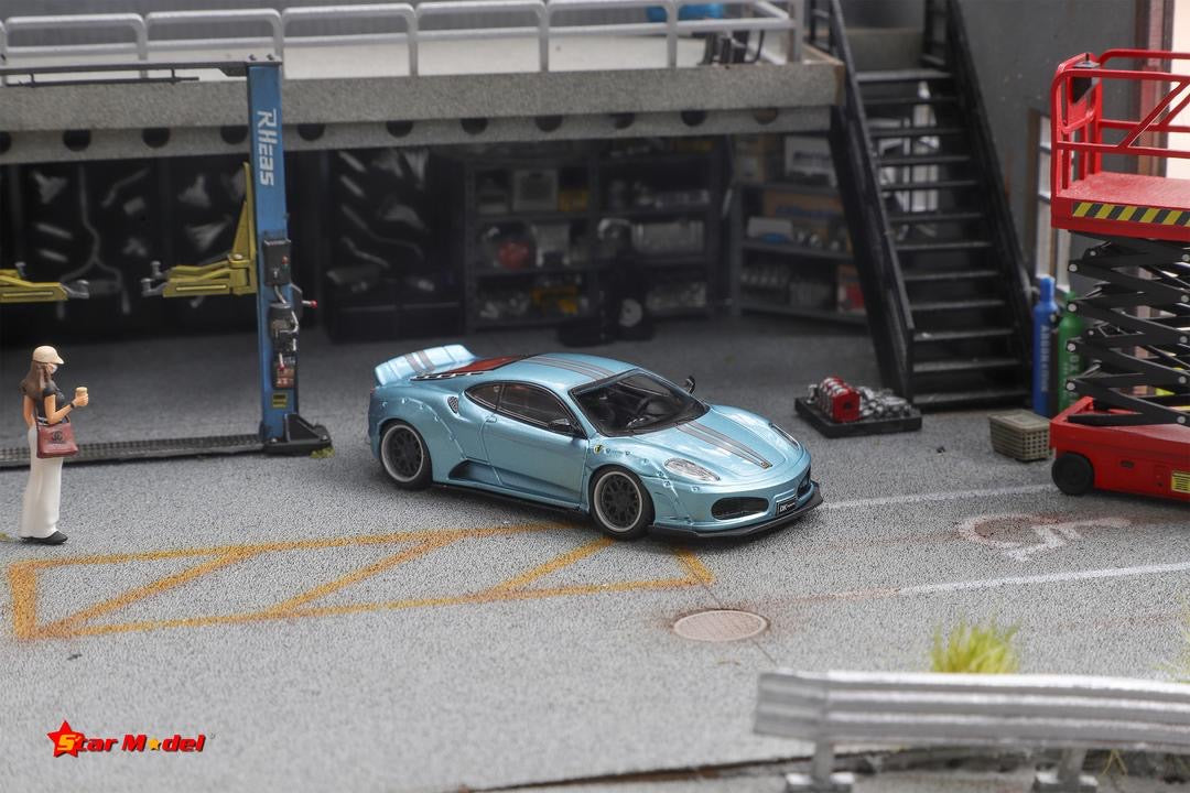 PRE ORDER StarModel 1:64 / Ferrari F430 Coupe Celeste