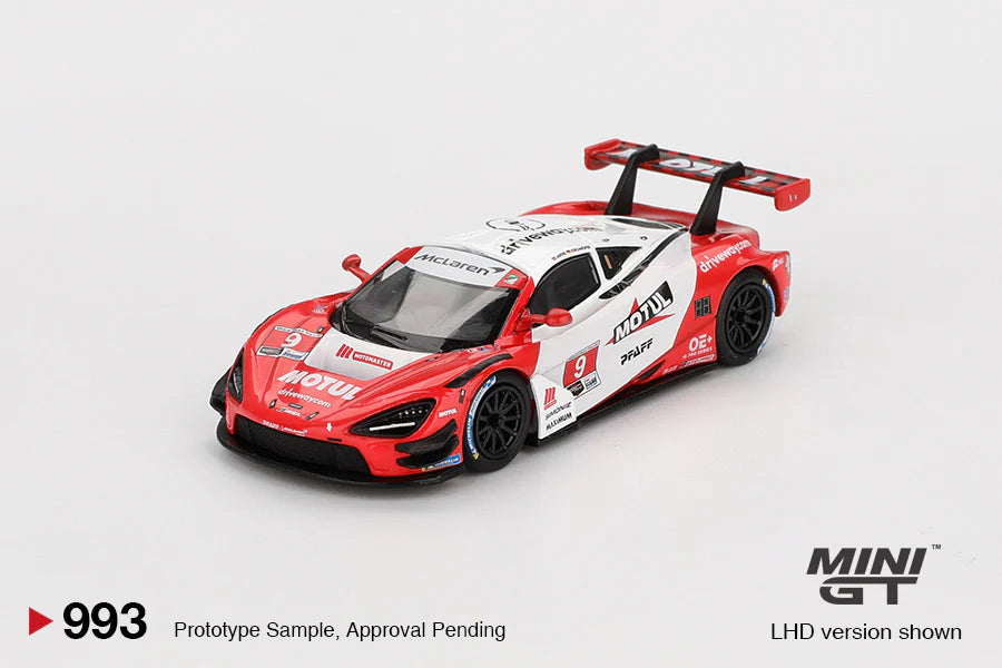PRE ORDER Mini GT 1:64 / McLaren 720S GT3 Evo Pfaff Motorsports 2024 IMSA Laguna Seca