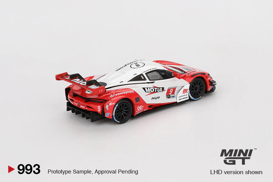 PRE ORDER Mini GT 1:64 / McLaren 720S GT3 Evo Pfaff Motorsports 2024 IMSA Laguna Seca