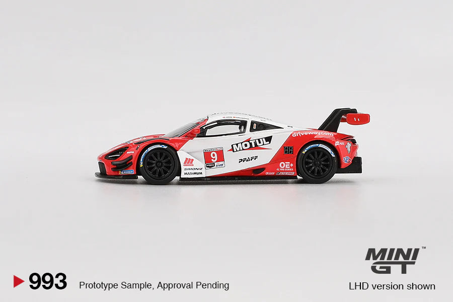 PRE ORDER Mini GT 1:64 / McLaren 720S GT3 Evo Pfaff Motorsports 2024 IMSA Laguna Seca