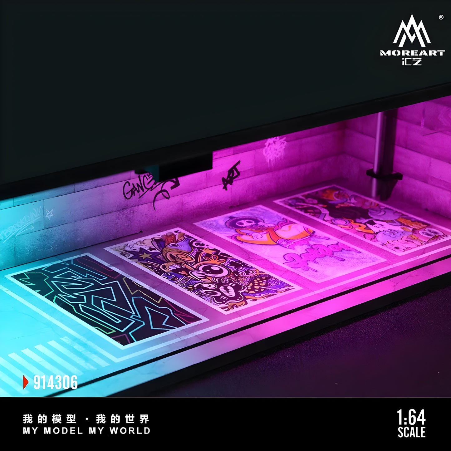 MoreArt 1:64 / Diorama de Cyberpunk 04