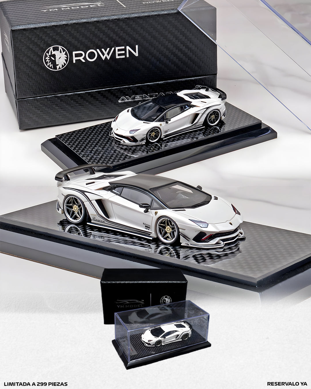 PRE ORDER YM Model 1:64 / Lamborghini Rowen Aventador S