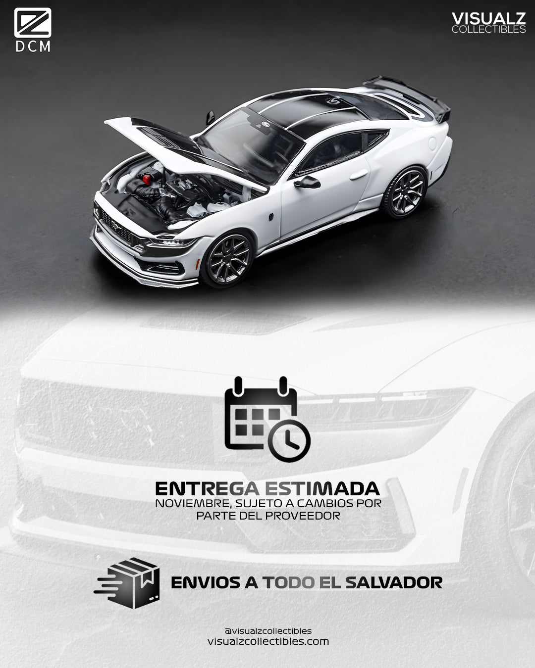 PRE ORDER DCM 1:64 / Ford Mustang Dark Horse