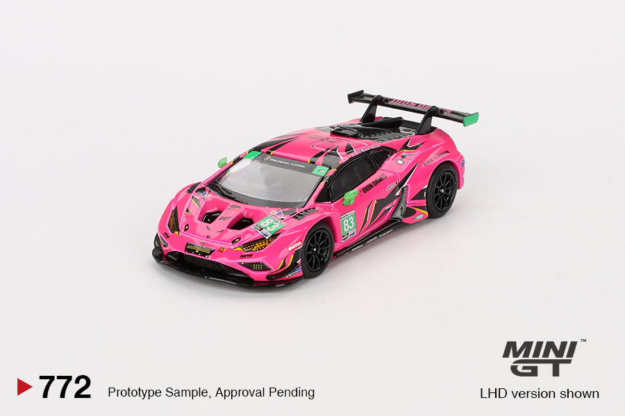 Mini GT 1/64 - Lamborghini Huracan GT3 EVO2 Iron Dames IMSA 2023 Daytona 24 Hrs