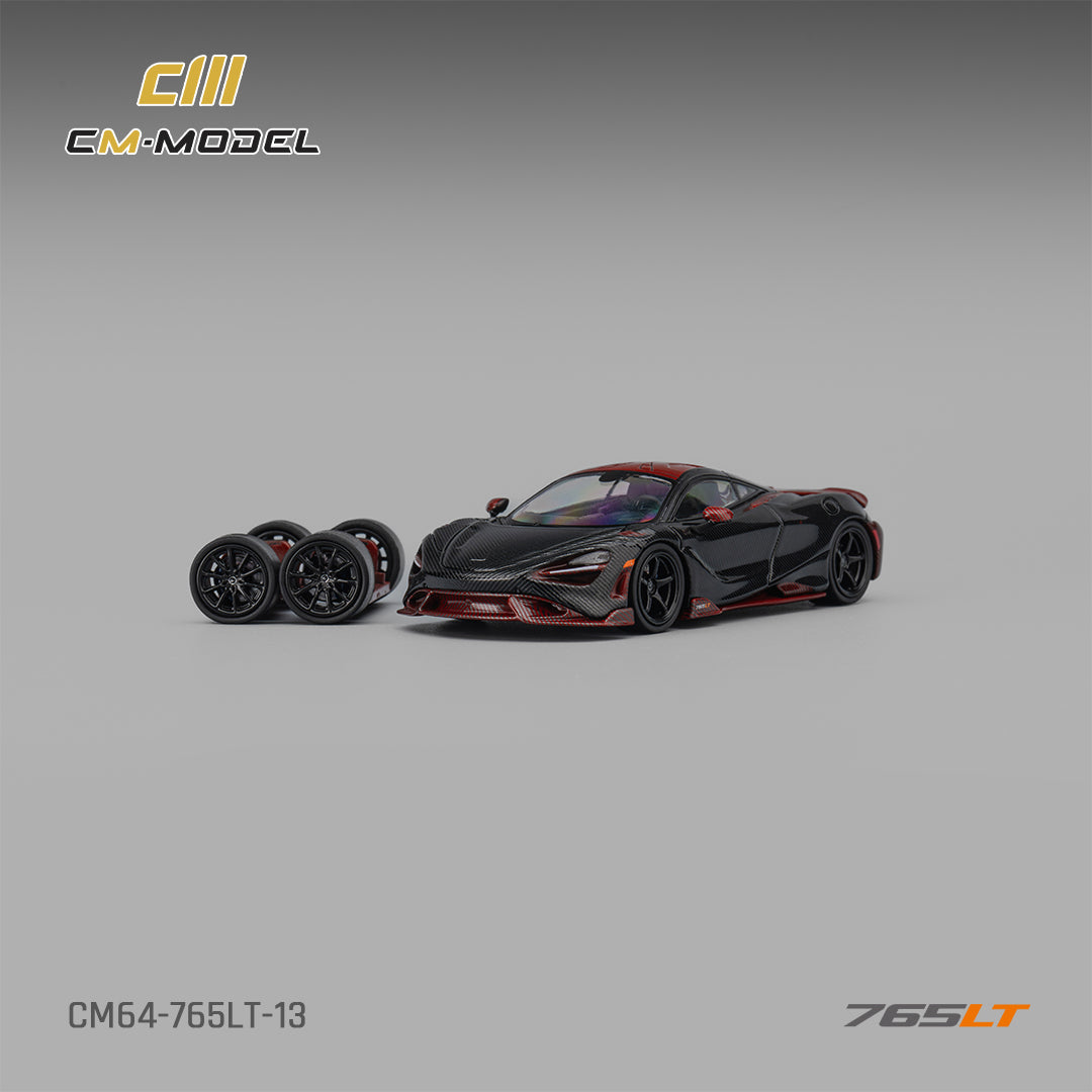 PRE ORDER CM Model 1:64 / McLaren 765LT Full Carbon
