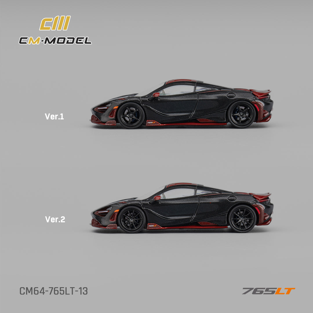 PRE ORDER CM Model 1:64 / McLaren 765LT Full Carbon