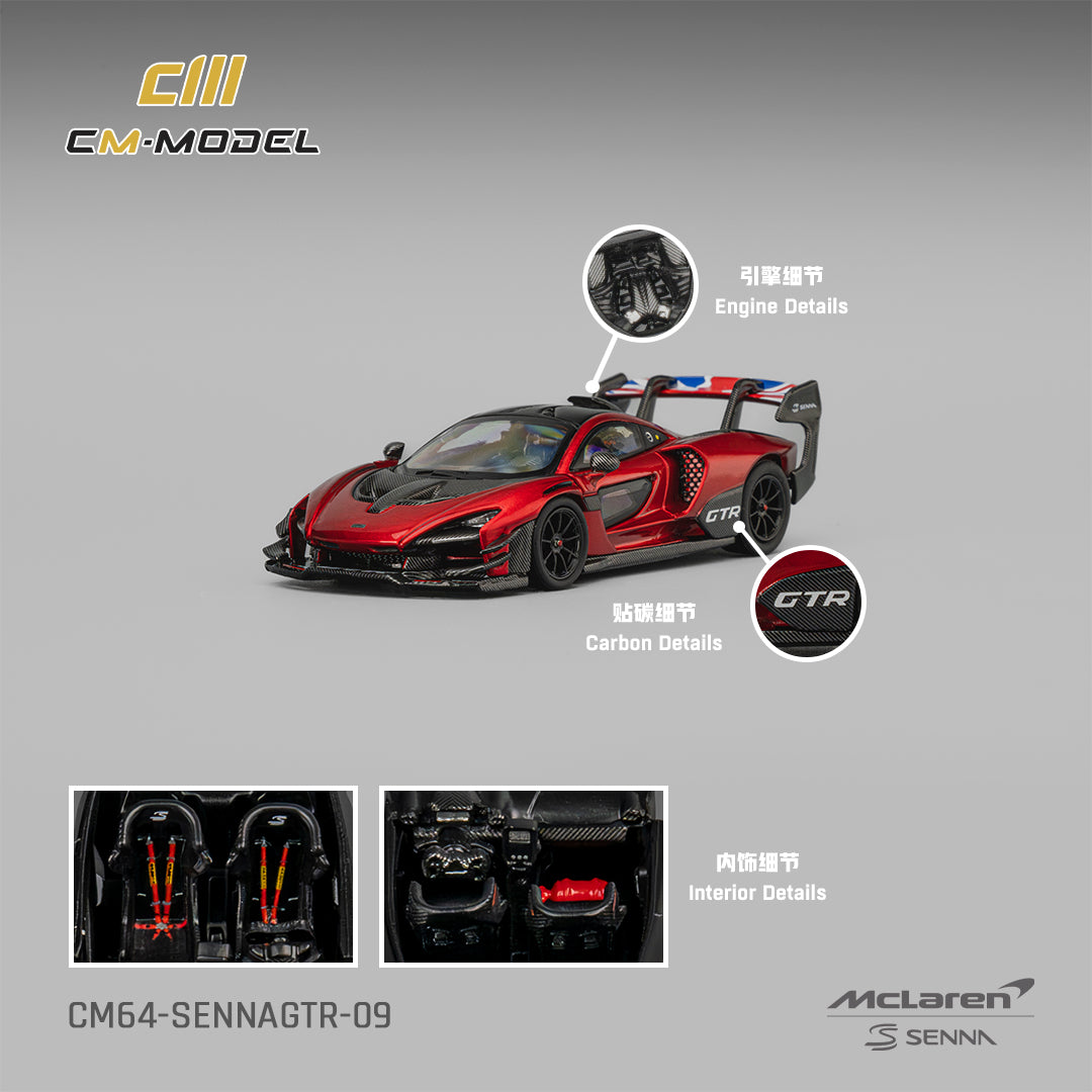 PRE ORDER CM Model 1:64 / McLaren SennaGTR