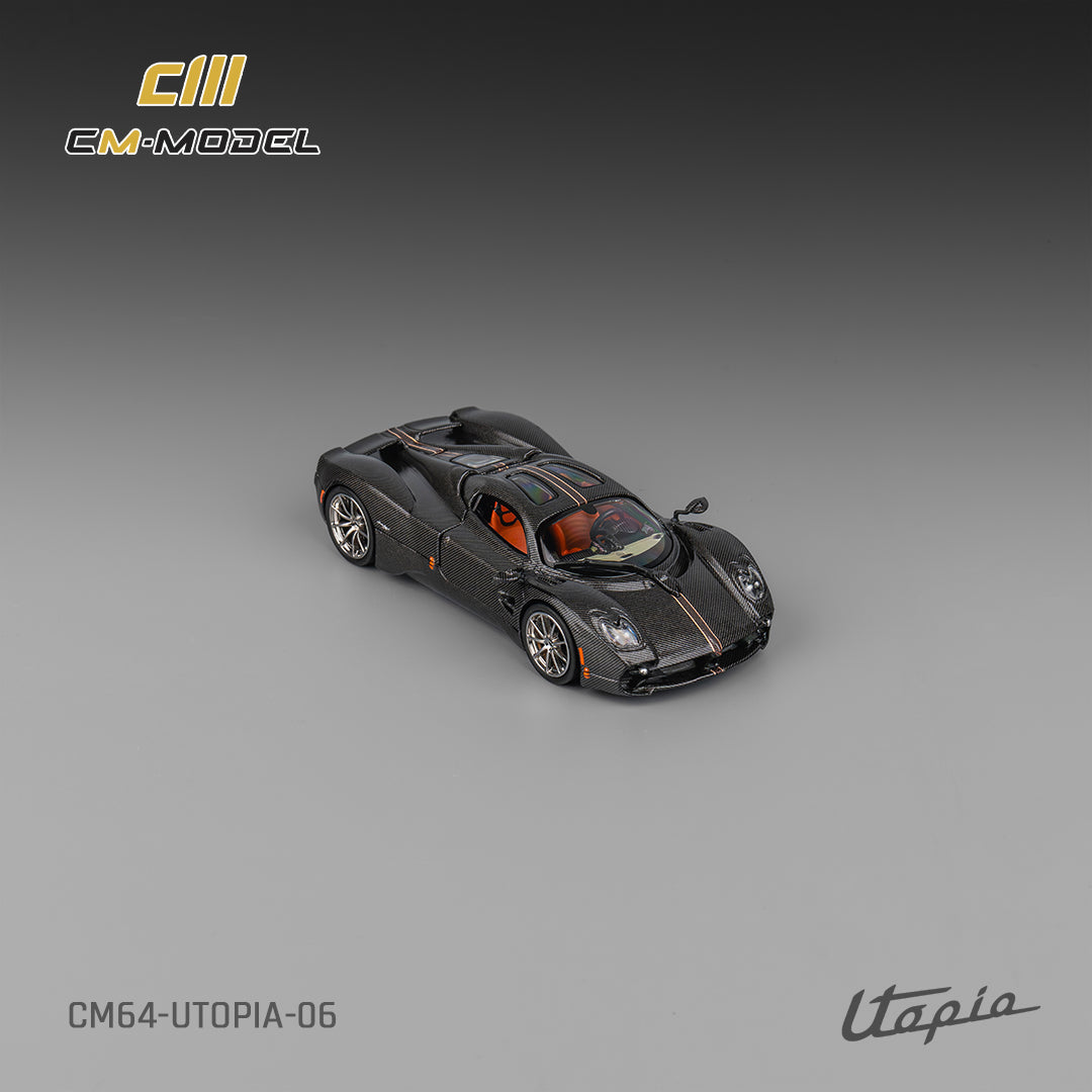 PRE ORDER CM Model 1:64 / Pagani Utopia Full Carbon