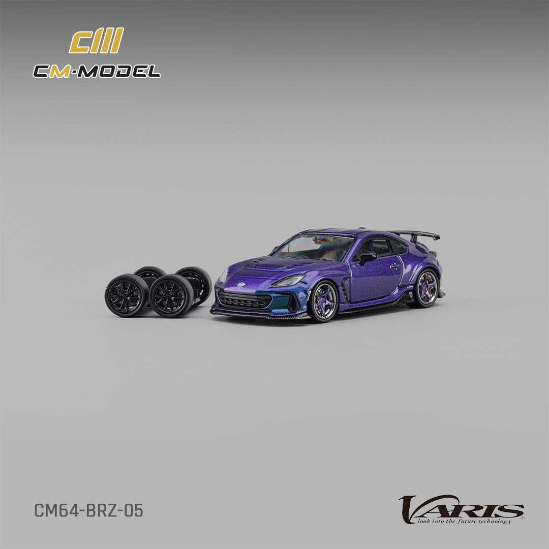 PRE ORDER CM Model 1:64 / Subaru BRZ Varis Widebody Chamaleon