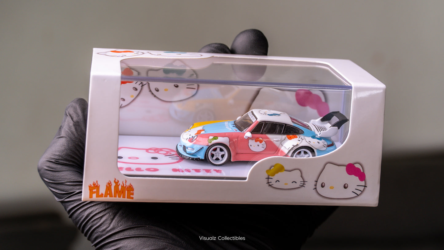 Flame 1:64 / Porsche 993 RWB x Hello Kitty