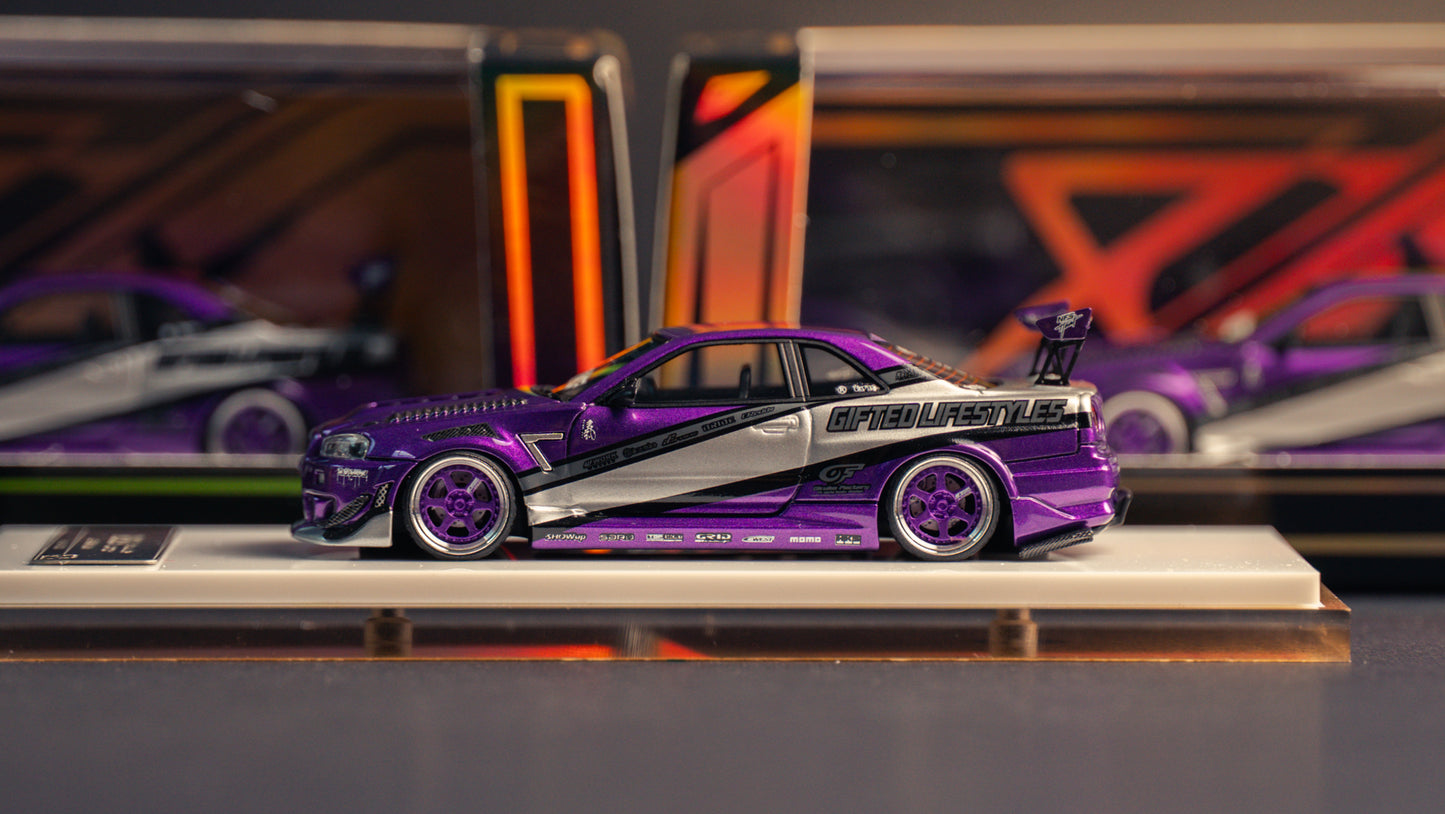 Error404 1:64 / Nissan Skyline R34 Ryohe Edición Especial