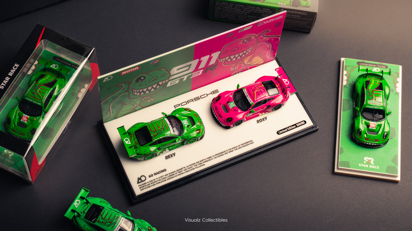 StarRace 1:64 / Duo de Rexy y Roxy Porsches 911 GT3 R