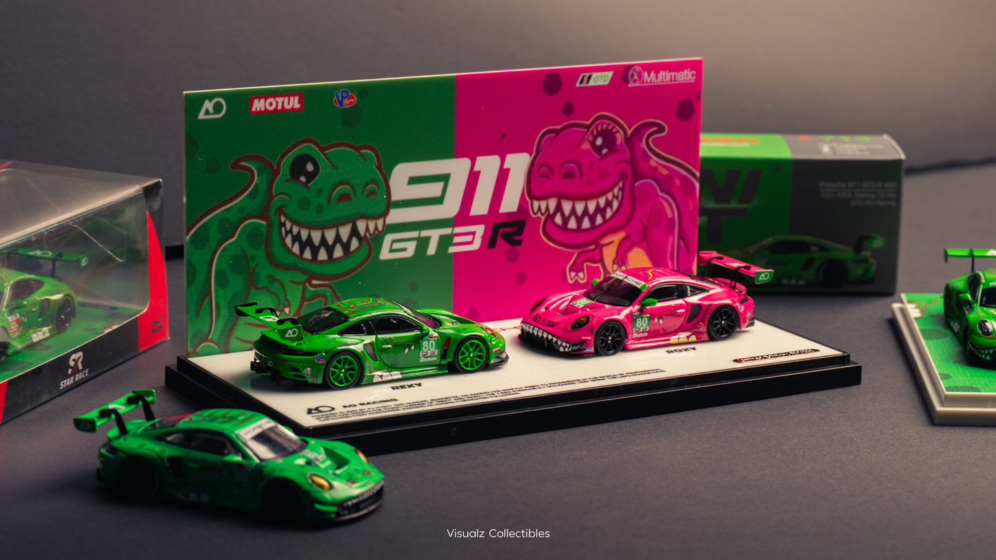 StarRace 1:64 / Duo de Rexy y Roxy Porsches 911 GT3 R