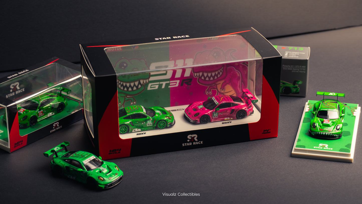 StarRace 1:64 / Duo de Rexy y Roxy Porsches 911 GT3 R