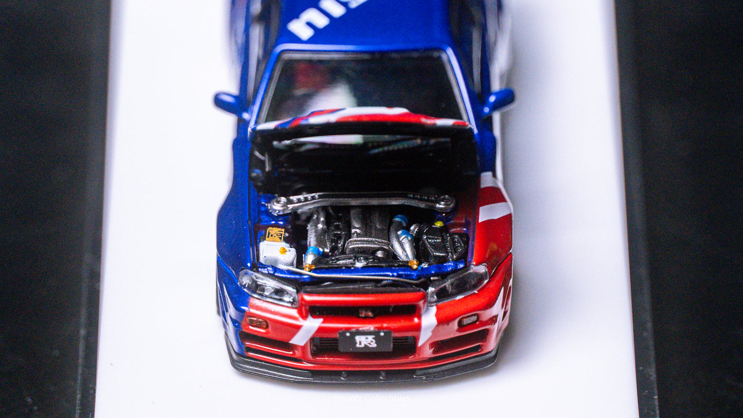 TimeMicro 1:64 / Nissan Skyline R34 Nismo Livery Regular