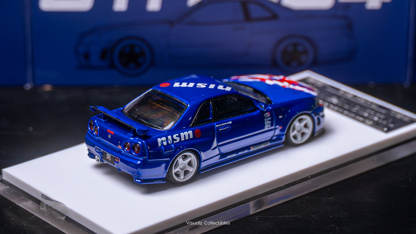 TimeMicro 1:64 / Nissan Skyline R34 Nismo Livery Regular