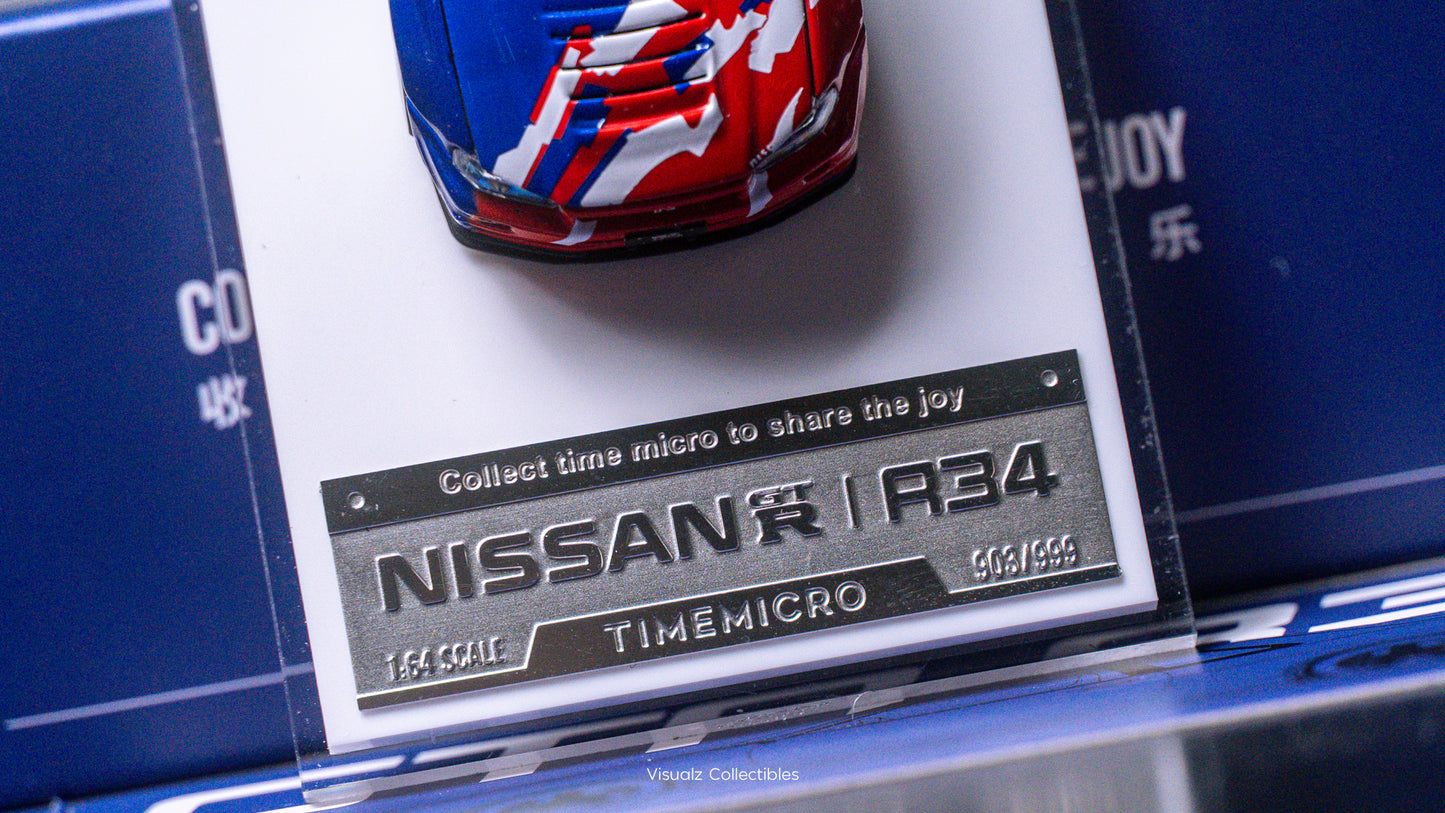 TimeMicro 1:64 / Nissan Skyline R34 Nismo Livery Regular