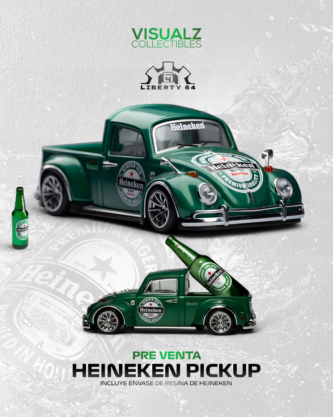 PRE ORDER Liberty64 - Heineken Pickup Beetle