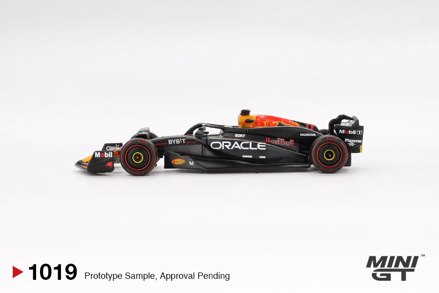 PRE ORDER Mini GT 1:64 / Oracle Red Bull Racing RB20 #11 Sergio Pérez 2024 F1 2024 Bahrain GP 2nd Place
