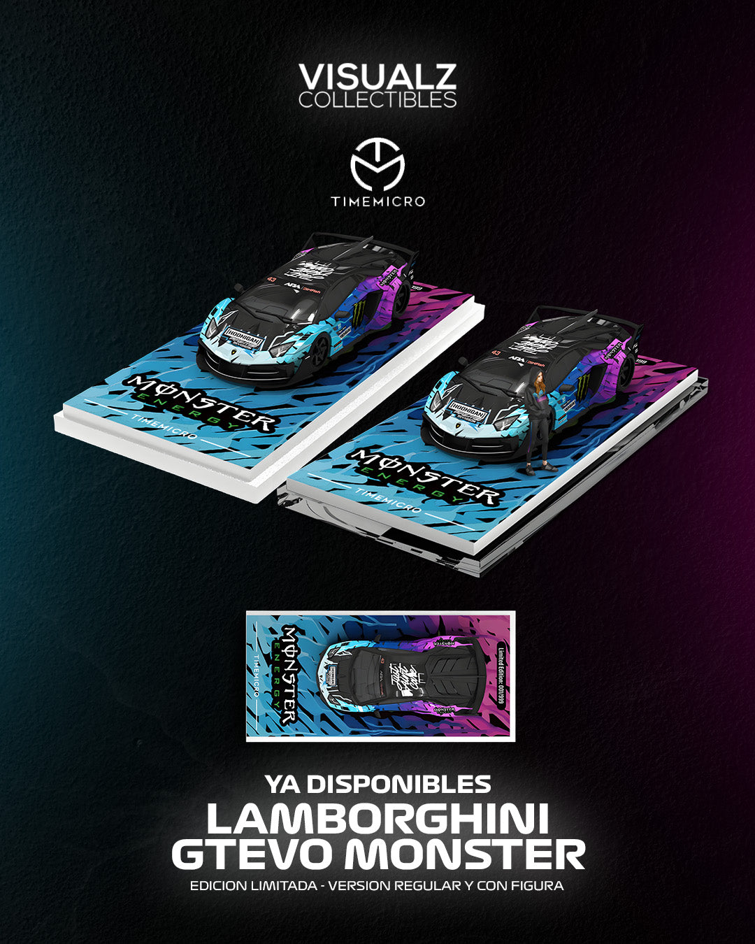 TimeMicro 1:64 / Lamborghini GTEVO Monster Exclusive