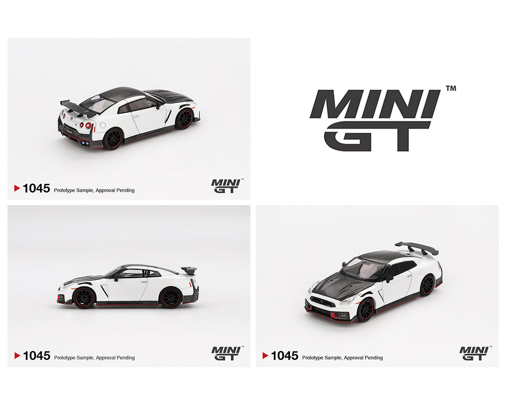 PRE ORDER MiniGT 1:64 / Nissan GT-R Nismo 2024 – Brilliant White Pearl