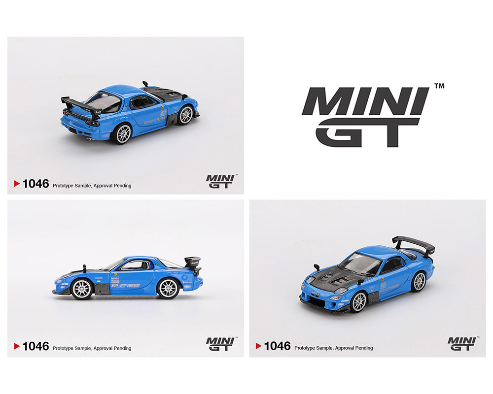 PRE ORDER MiniGT 1:64 / Mazda RX-7 RE-Amemiya 20B NA 3ROTOR-7 “Ama-san Go”