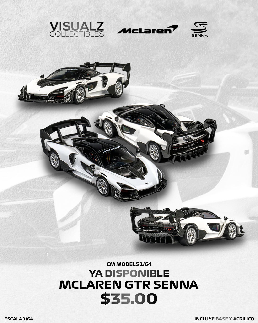 CM Models 1:64 / Mclaren Senna GTR