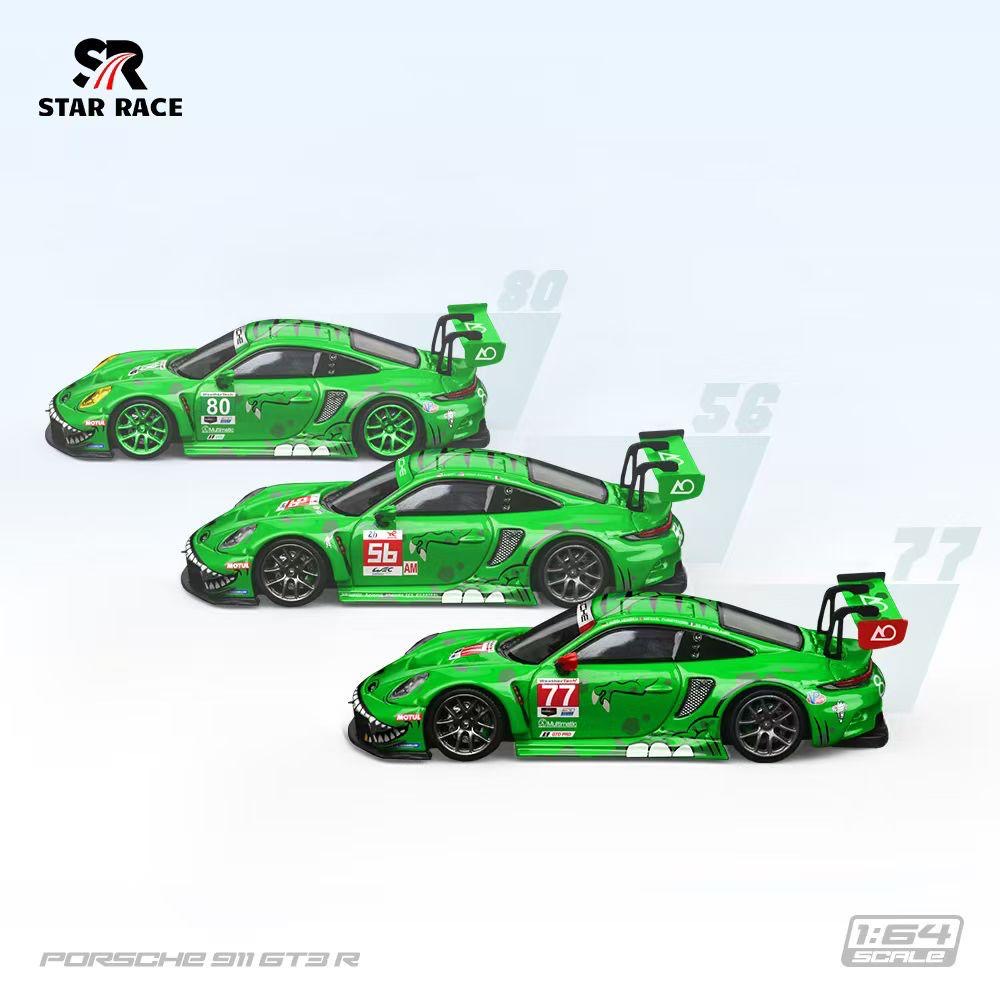StarRace 1:64 / Full 3 Set Porsche 911 Tyrannosaurus Rexy