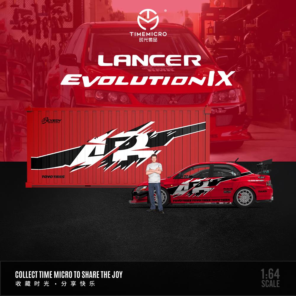 PRE ORDER TimeMicro 1:64 / Set Mitsubishi Lancer EVO IX de Rápidos y Furiosos