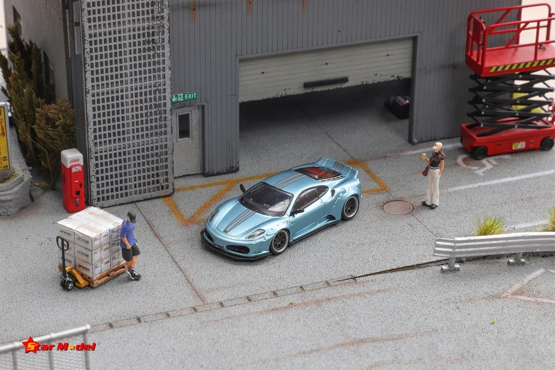 PRE ORDER StarModel 1:64 / Ferrari F430 Coupe Celeste