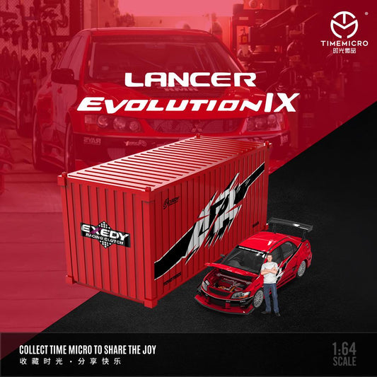 PRE ORDER TimeMicro 1:64 / Set Mitsubishi Lancer EVO IX de Rápidos y Furiosos