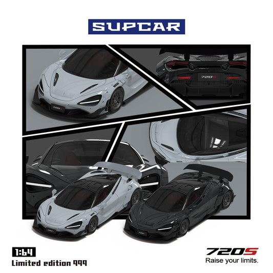 PRE ORDER SupCar 1:64 / McLaren 720S Gris