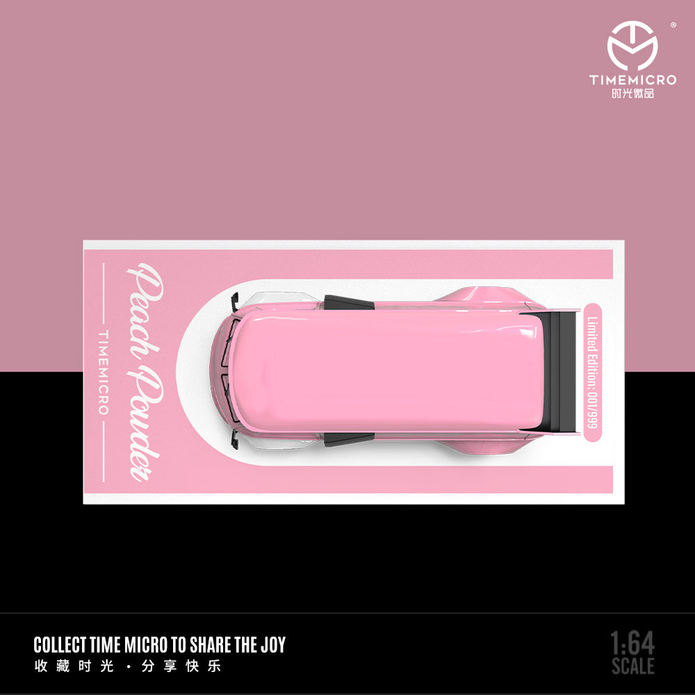 PRE ORDER TimeMicro 1:64 / Combi Volkswagen T1 Peach Pouder con Figura