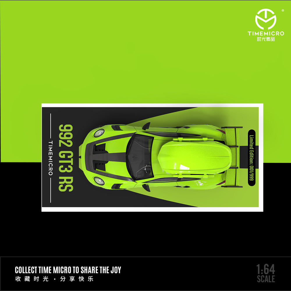 PRE ORDER TimeMicro - Porsche 992 GT3 RS Edición Bote sin Figura